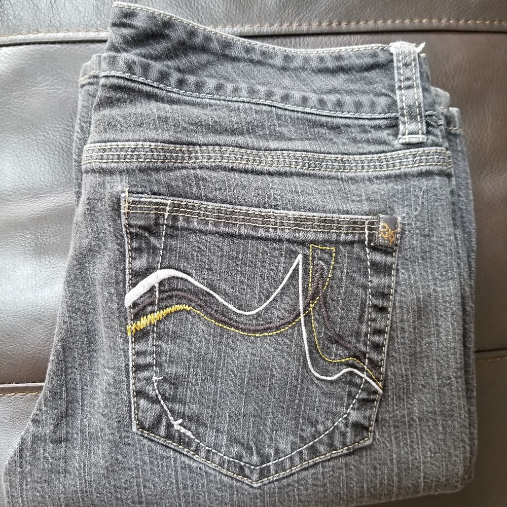 DKNY Faded Black Jeans